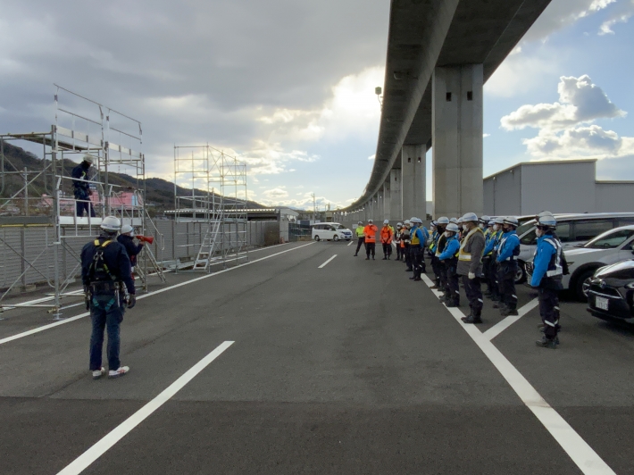 仮設足場安全講習